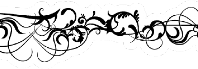 Scroll Line Clipart - Tattoo - Free Transparent PNG Clipart Images Download. - Transparent PNG Free Download | PNGio