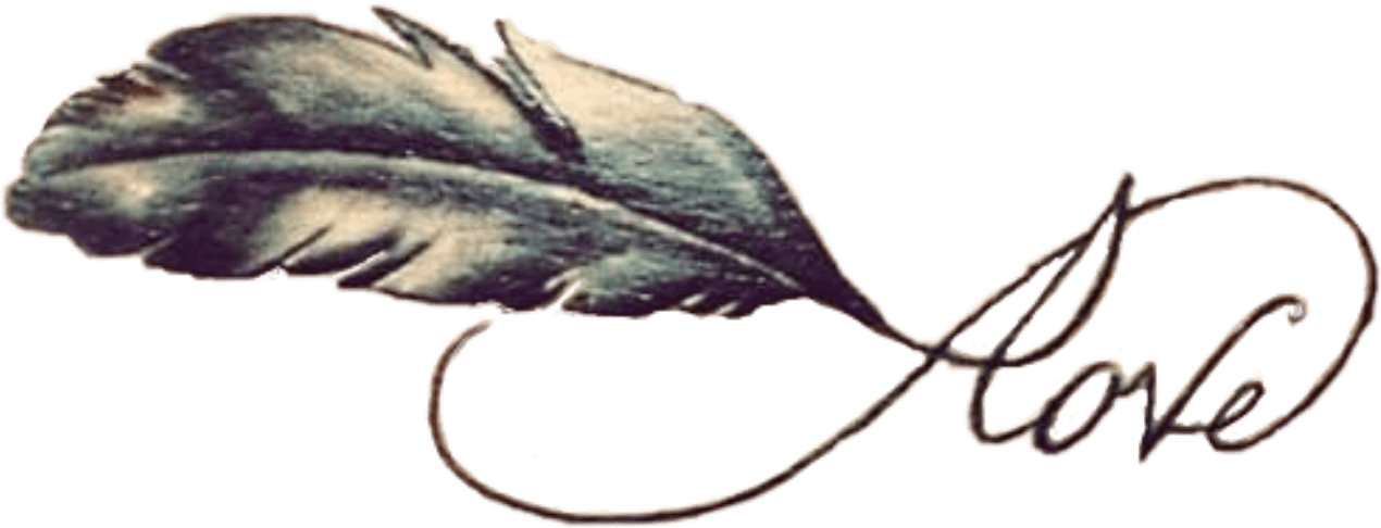 Tattoo Infinity Artist Symbol Love Feather Clipart - Tattoo Designs Of Love - Free Transparent PNG Clipart Images Download. - Transparent PNG Free Download | PNGio