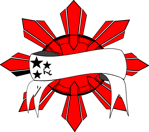 Rg Flag Clip Art At Clker Com Vector Clip Art Online - Philippine Flag Tattoo Png - Free Transparent PNG Clipart Images Download. - Transparent PNG Free Download | PNGio