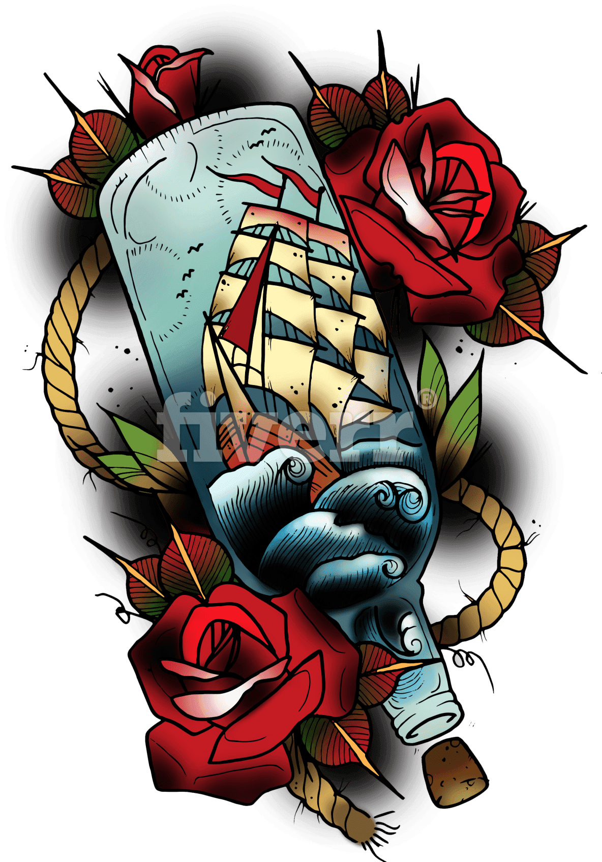 Neo Traditional Tattoo Designs - Neo Traditional Tattoo Designs - Free Transparent PNG Clipart Images Download. - Transparent PNG Free Download | PNGio