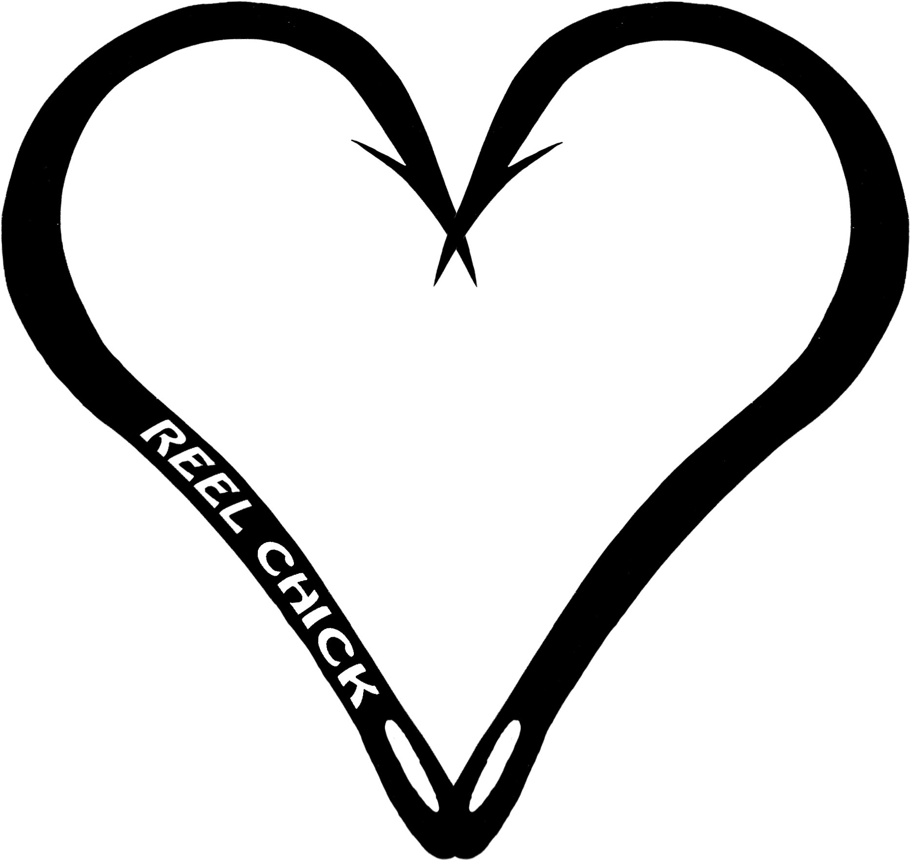 Clipart Bold Inspiration Fish Hook Heart Shaped Fishing - Fish Hook Heart Decal - Free Transparent PNG Clipart Images Download. - Transparent PNG Free Download | PNGio