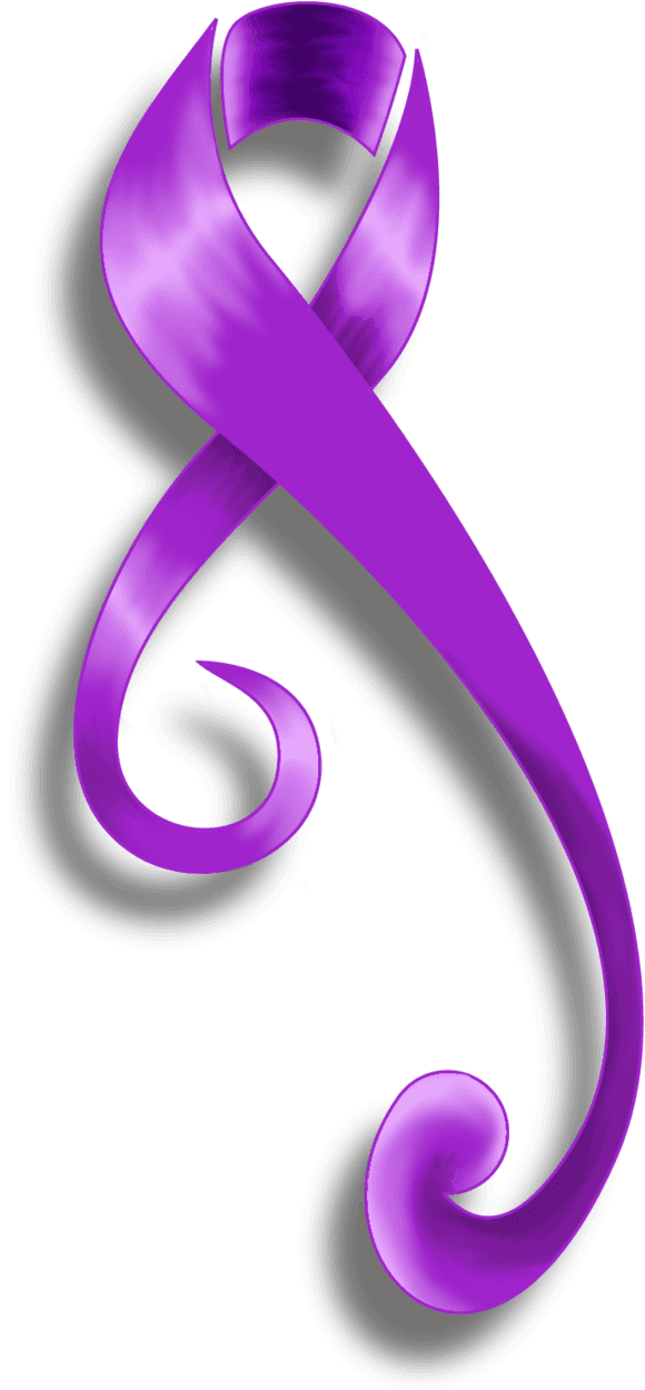 Cancer Tattoos Designs - Crohn's Awareness Ribbon Png - Free Transparent PNG Clipart Images Download. - Transparent PNG Free Download | PNGio