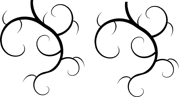 Simple Filigree Scroll Designs Vine Tattoo Filigree - Hearts Clip Art - Free Transparent PNG Clipart Images Download. - Transparent PNG Free Download | PNGio