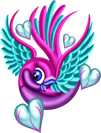 Wild Birds, Heart Art, Cartoon Characters, Art Tattoos, - Rockabilly Bird Png Transparent - Free Transparent PNG Clipart Images Download. - Transparent PNG Free Download | PNGio