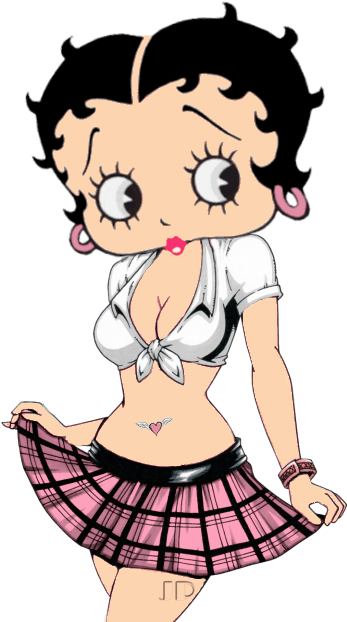 Betty Boop Skimpy Schoolgirl Outfit - Betty Boop - Free Transparent PNG Clipart Images Download. - Transparent PNG Free Download | PNGio