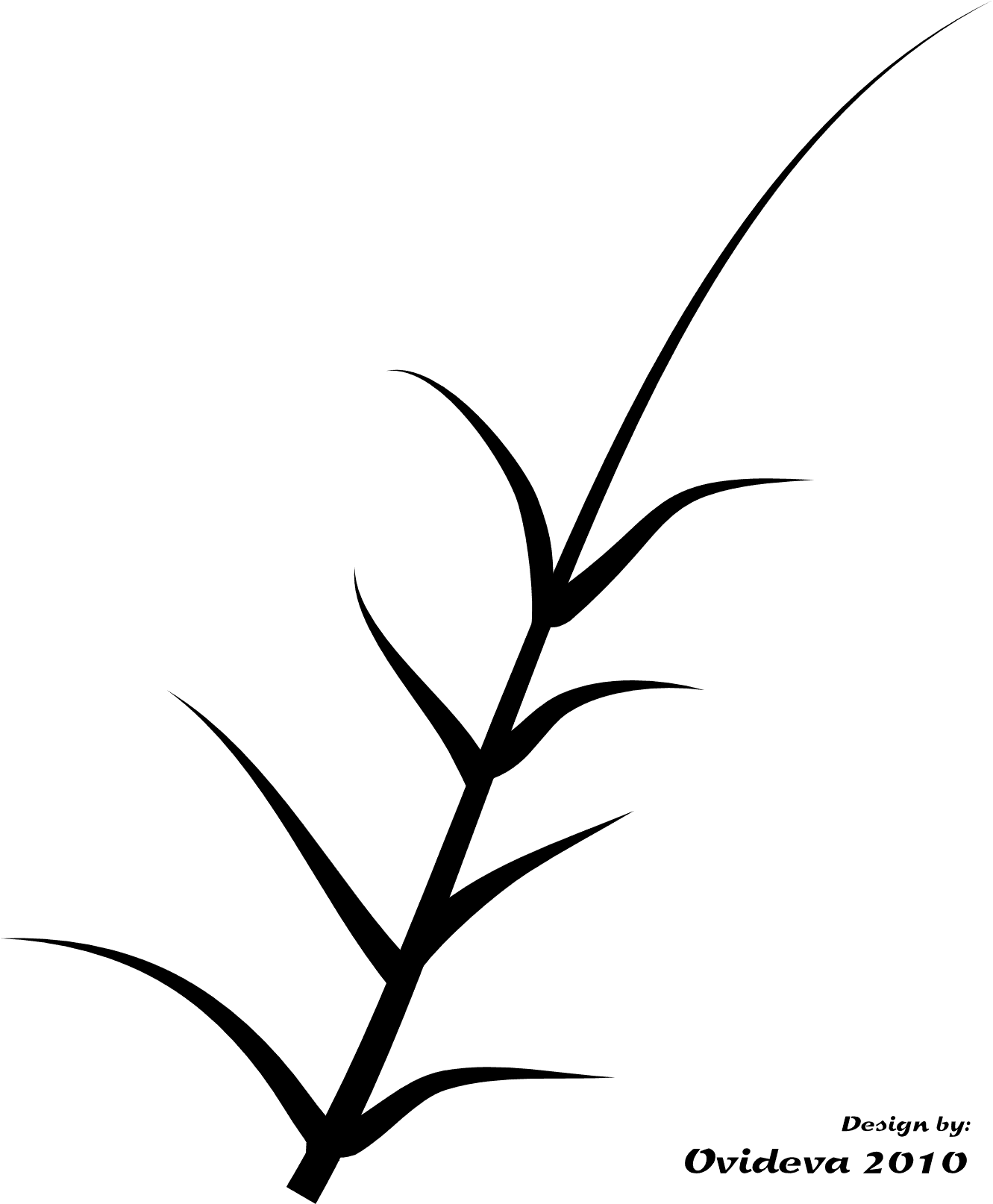 Green Plant Black White Line Art Tattoo Tatoo Flower - Vector Graphics - Free Transparent PNG Clipart Images Download. - Transparent PNG Free Download | PNGio