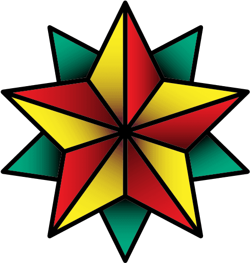 Old School, Star, Hipster, Tattoo - Circle - Free Transparent PNG Clipart Images Download. - Transparent PNG Free Download | PNGio