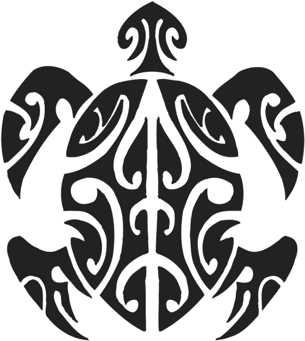Wonderful Designed Tribal Turtle Tattoo Sample - Hawaiian Tribal Turtle - Free Transparent PNG Clipart Images Download. - Transparent PNG Free Download | PNGio