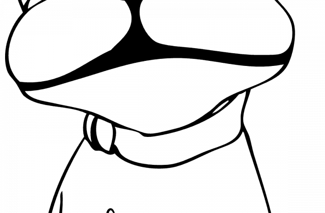 Cartoon Dog Black White Line Art Tatoo Tattoo - Cartoon Dog Black White Line Art Tatoo Tattoo - Free Transparent PNG Clipart Images Download. - Transparent PNG Free Download | PNGio