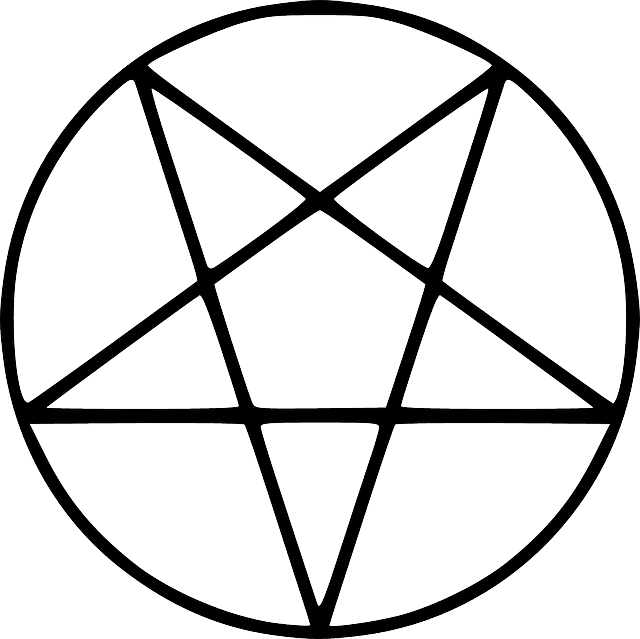 Outline, Figure, Five, Pentagram, Tattoo, Geometric - Pentagram Black And White - Free Transparent PNG Clipart Images Download. - Transparent PNG Free Download | PNGio