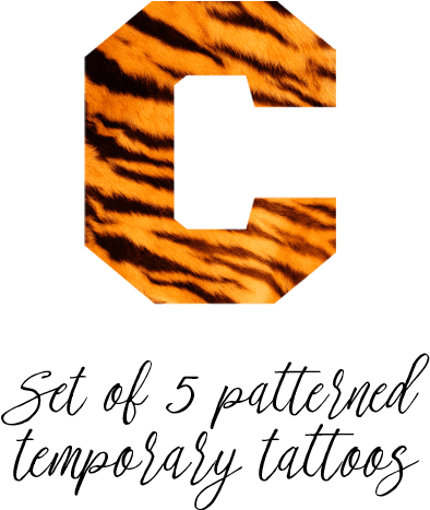 "c" Temporary Tattoo - Animal Skin Print Women Messenger Bag Mini Shoulder - Free Transparent PNG Clipart Images Download. - Transparent PNG Free Download | PNGio