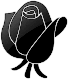 Clip Art Rose Black And White - Clip Art - Free Transparent PNG Clipart Images Download. - Transparent PNG Free Download | PNGio
