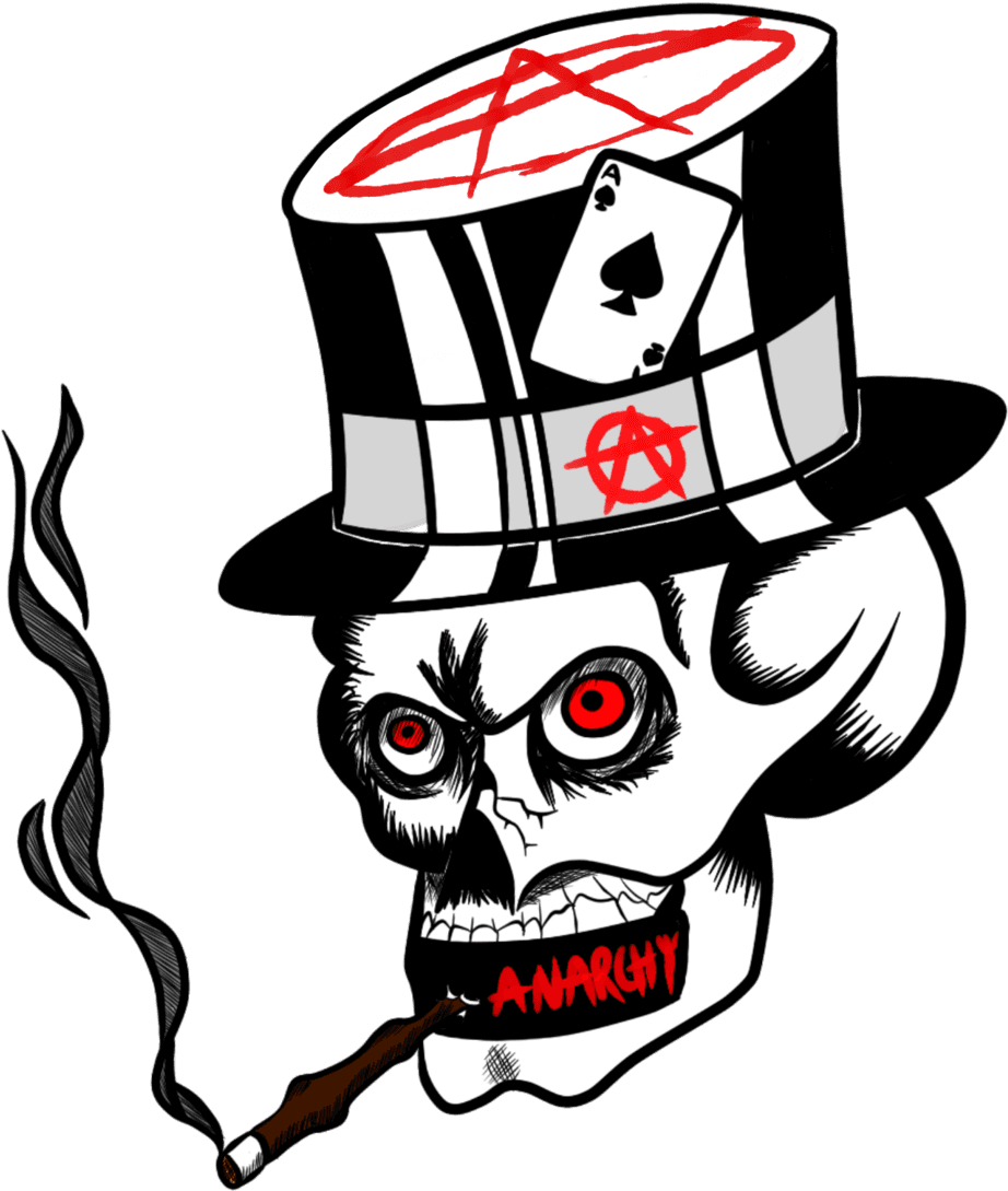 Ararchy Skull By Vampire-minded - Art - Free Transparent PNG Clipart Images Download. - Transparent PNG Free Download | PNGio