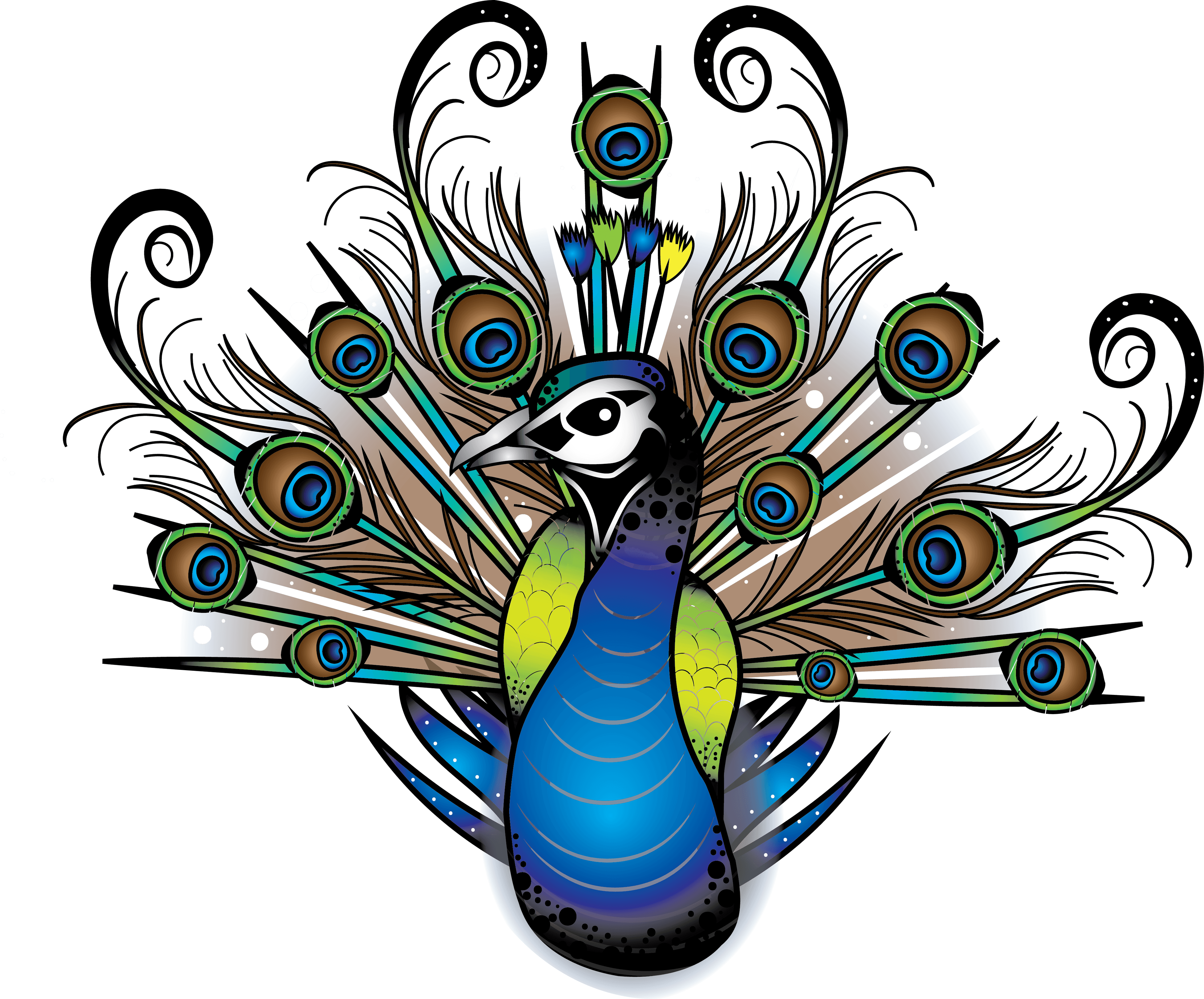I Wanted To Create An Illustration That Took Inspiration - Peafowl - Free Transparent PNG Clipart Images Download. - Transparent PNG Free Download | PNGio