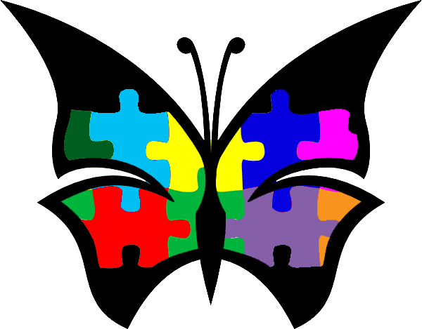 Autism Tattoo Idea - Custom Green Butterfly Shower Curtain - Free Transparent PNG Clipart Images Download. - Transparent PNG Free Download | PNGio