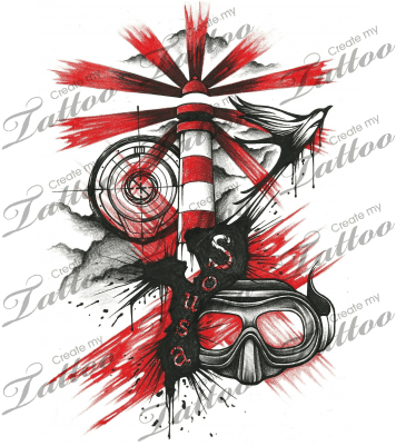 Anchor With Bow Tattoo Drawing Download - Tatto Polca Trash - Free Transparent PNG Clipart Images Download. - Transparent PNG Free Download | PNGio