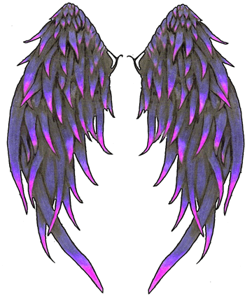 Angel Wings Tattoos High Quality Png Png Images - Colorful Angel Wings Png - Free Transparent PNG Clipart Images Download. - Transparent PNG Free Download | PNGio