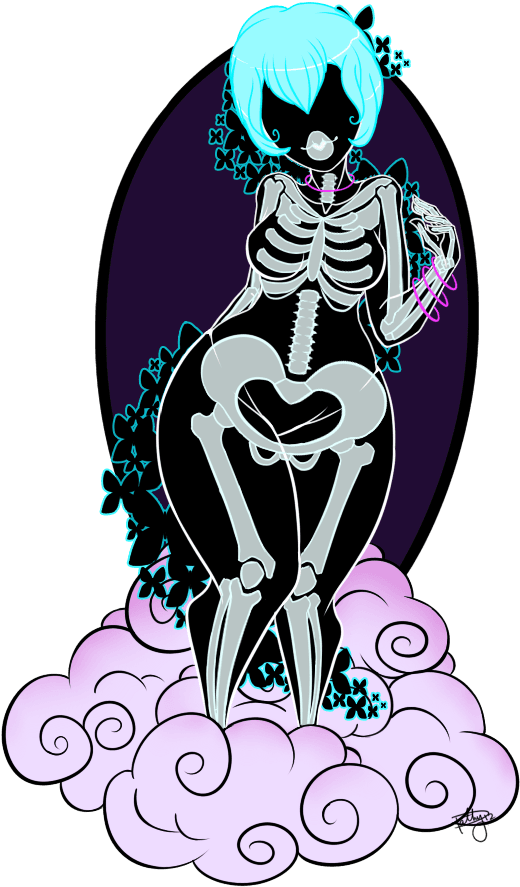Calavera By Sym-pathy - Illustration - Free Transparent PNG Clipart Images Download. - Transparent PNG Free Download | PNGio