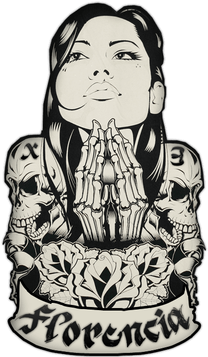 Chola Style - Iron Fist Santa Muerte - Free Transparent PNG Clipart Images Download. - Transparent PNG Free Download | PNGio