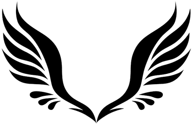 Simple Angel Wings Tattoo - Angel Wings Clipart - Free Transparent PNG Clipart Images Download. - Transparent PNG Free Download | PNGio