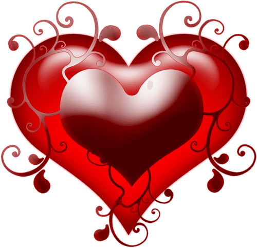 Double Heart Tattoos For Women - Kalp Resmi Hareketli - Free Transparent PNG Clipart Images Download. - Transparent PNG Free Download | PNGio