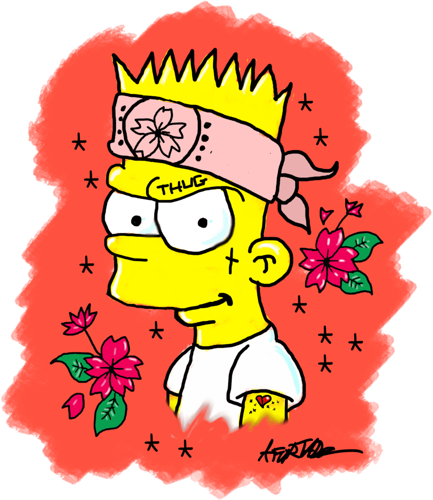 Gang Bart Tattoo By Matanca Gang Bart Tattoo By Matanca - Gang Bart - Free Transparent PNG Clipart Images Download. - Transparent PNG Free Download | PNGio