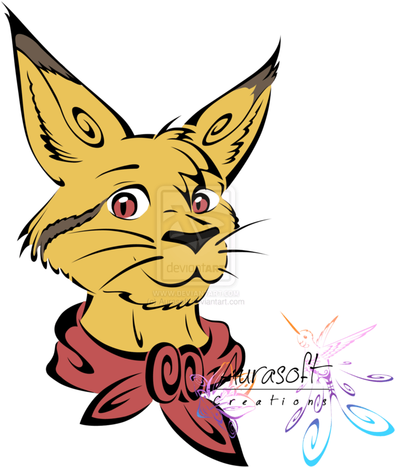 Lynx Head Cartoon Tattoo Design - Cartoon - Free Transparent PNG Clipart Images Download. - Transparent PNG Free Download | PNGio