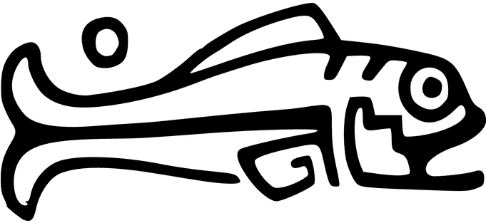 Fish, Mexico, Art, Tribal, Tattoo - Designs Of Ancient Mexico - Free Transparent PNG Clipart Images Download. - Transparent PNG Free Download | PNGio