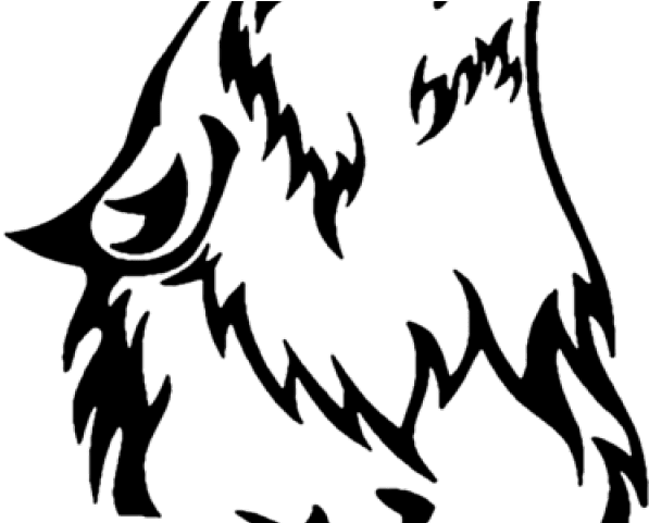 Wolf Tattoos Png Transparent Images - Simple Wolf Howling Drawing - Free Transparent PNG Clipart Images Download. - Transparent PNG Free Download | PNGio