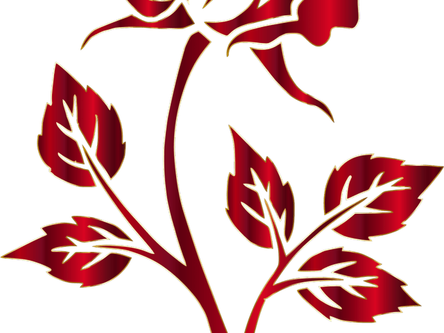 Cross Tattoos Clipart Silhouette - Cross Stitch Black Rose - Free Transparent PNG Clipart Images Download. - Transparent PNG Free Download | PNGio