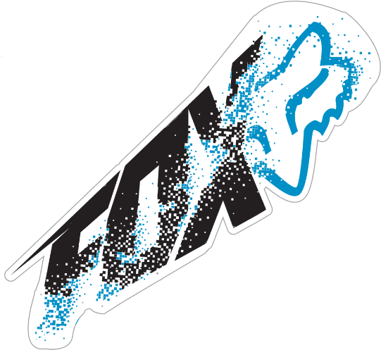 Fox Racing Relayer Sticker - Fox Racing - Free Transparent PNG Clipart Images Download. - Transparent PNG Free Download | PNGio