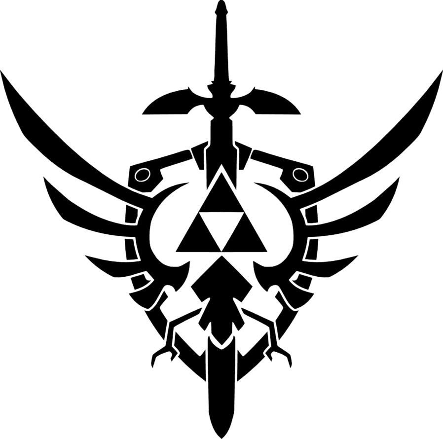 Image Tattoo Meaning Png - Triforce And Master Sword - Free Transparent PNG Clipart Images Download. - Transparent PNG Free Download | PNGio
