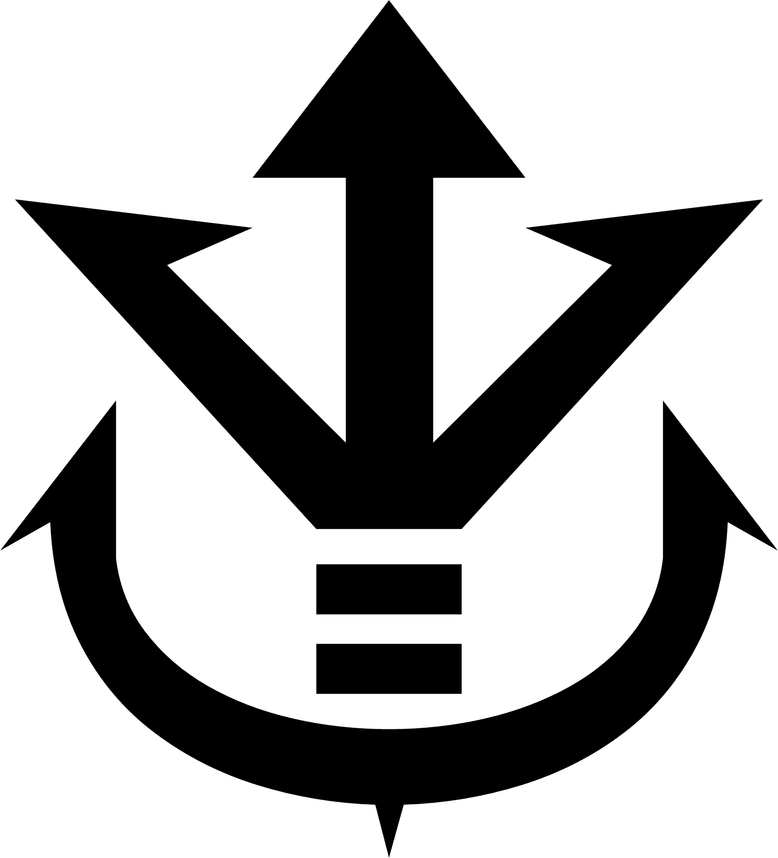 The Saiyan Royal Crest Of Vegeta From Dragon Ball Z - Dragon Ball Z Vegeta Logo - Free Transparent PNG Clipart Images Download. - Transparent PNG Free Download | PNGio