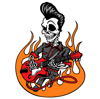 50's Rocker Temporary Tattoo - 50's Rocker Temporary Tattoo - Free Transparent PNG Clipart Images Download. - Transparent PNG Free Download | PNGio