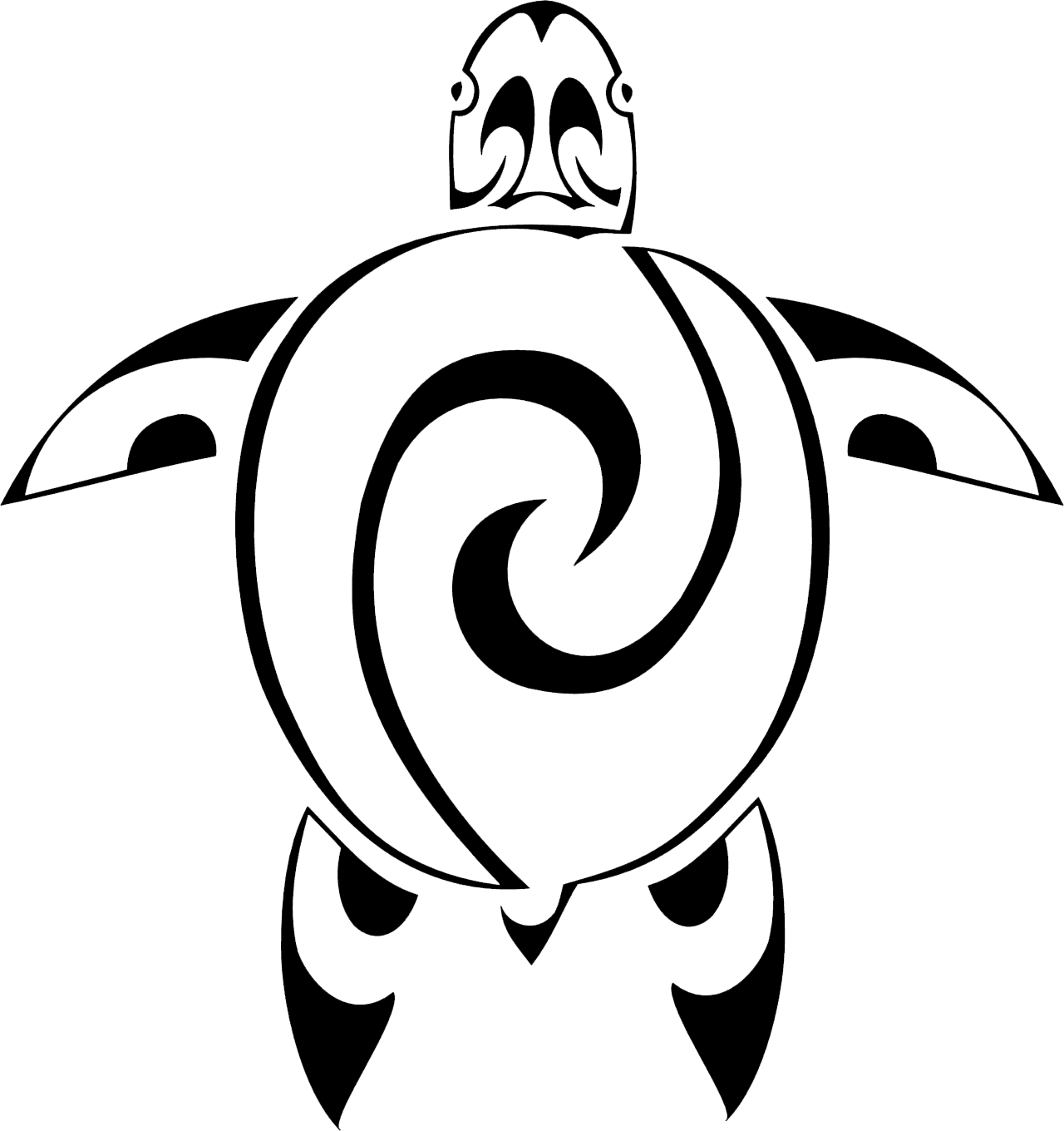 Polynesian Turtle Tattoos - Polynesian Turtle Tattoos - Free Transparent PNG Clipart Images Download. - Transparent PNG Free Download | PNGio
