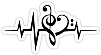 Treble Clef Clipart Love Tattoo - Treble Clef Clipart Love Tattoo - Free Transparent PNG Clipart Images Download. - Transparent PNG Free Download | PNGio