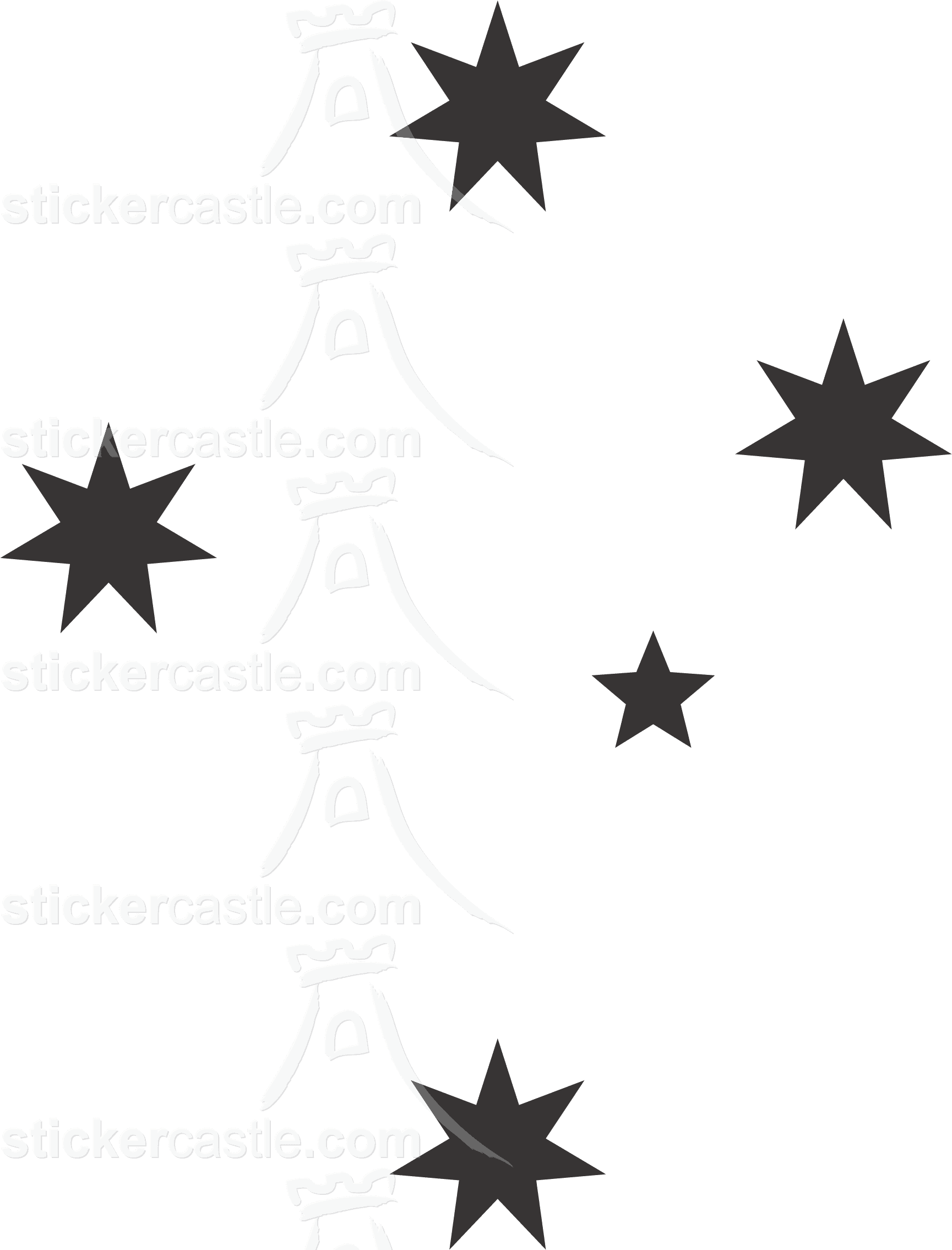 Southern Cross - Southern Cross Stars Vector - Free Transparent PNG Clipart Images Download. - Transparent PNG Free Download | PNGio
