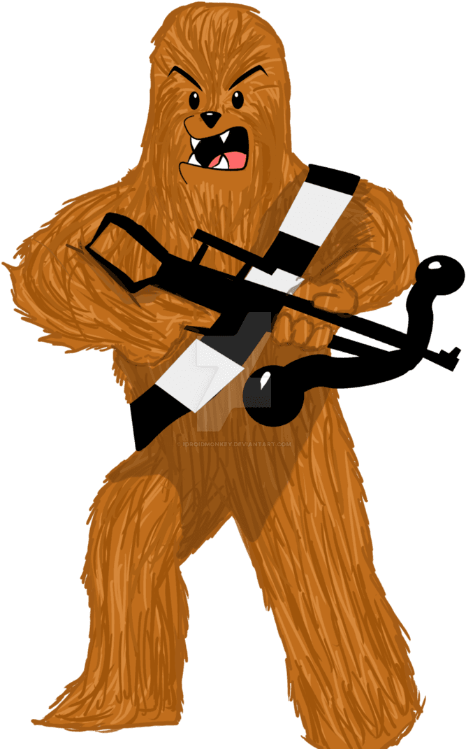 Chewbacca Black And White Excellent Clipart Star Wars - Drawing - Free Transparent PNG Clipart Images Download. - Transparent PNG Free Download | PNGio