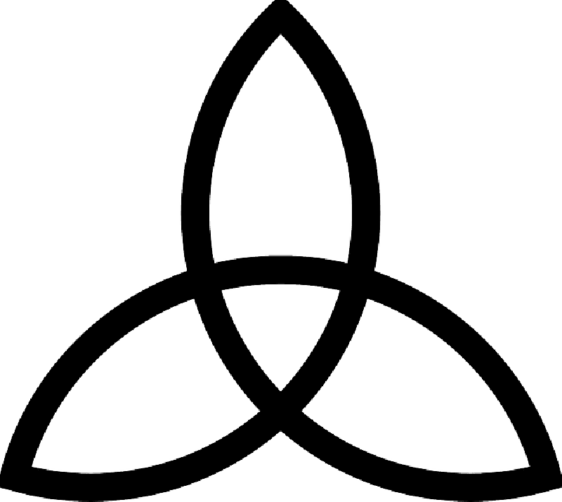 Simple Celtic Trinity Tattoo Design - Simbolo Do Martelo Do Thor - Free Transparent PNG Clipart Images Download. - Transparent PNG Free Download | PNGio