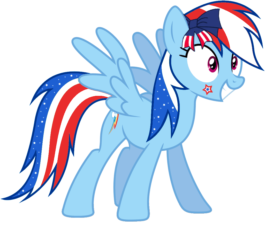 4th Of July, Artist - My Little Pony New York Yankees - Free Transparent PNG Clipart Images Download. - Transparent PNG Free Download | PNGio