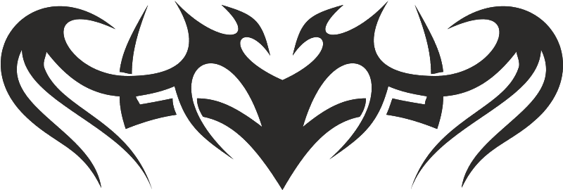 Lower-back Tattoo Tattoo Machine Stencil Abziehtattoo - Tribal Airbrush Tattoo Stencil, HD Png Download - Transparent PNG Free Download | PNGio