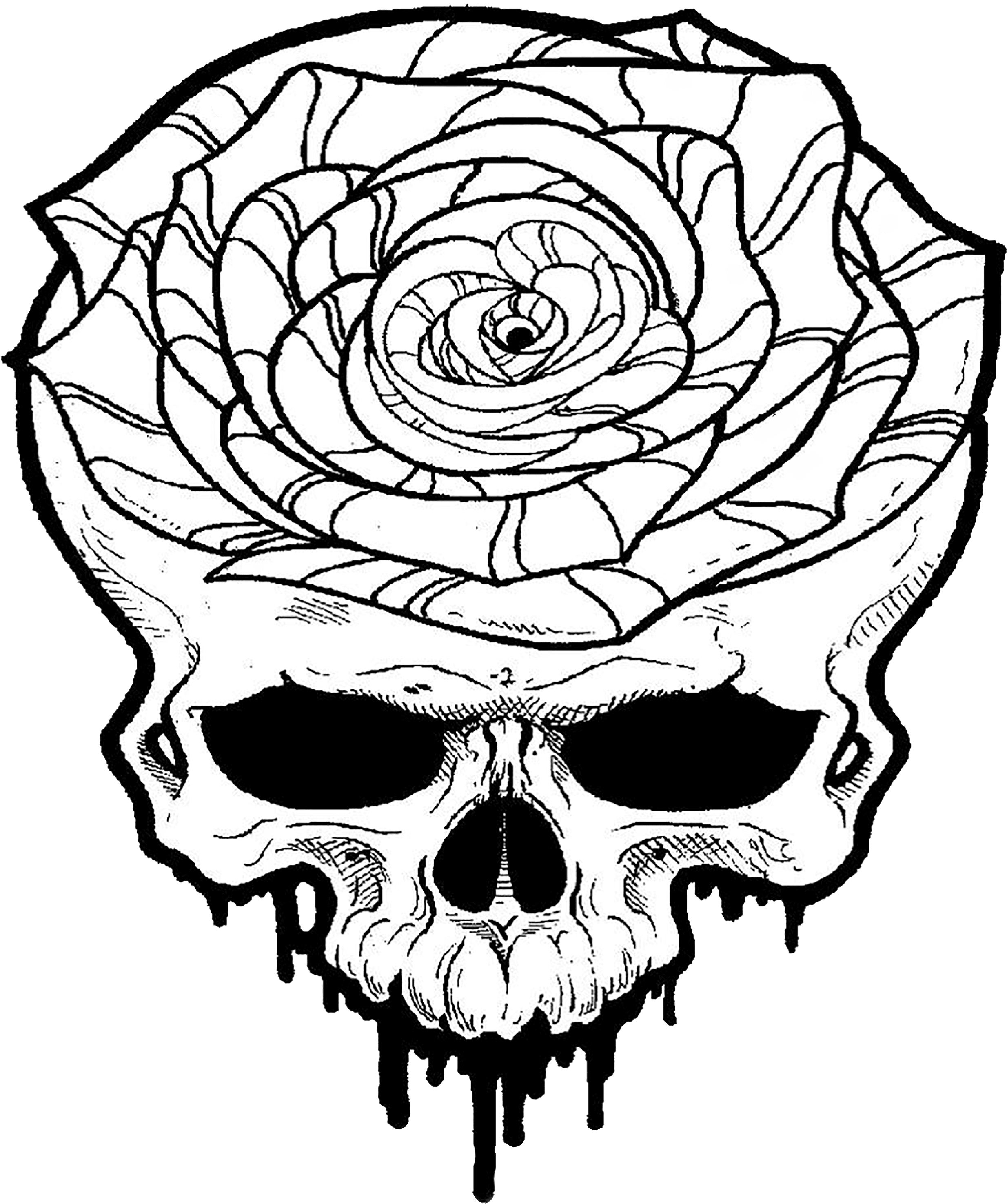 Gypsy Rose Tattoo & Piercing Tattoo Artist Body Piercing - Rose Tattoo 1 Line, HD Png Download - Transparent PNG Free Download | PNGio