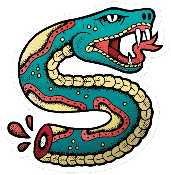 Snake Tattoo Png Picture - Traditional Snake Tattoo Png, Transparent - Transparent PNG Free Download | PNGio