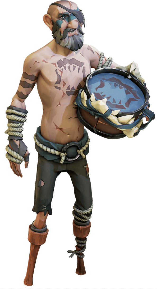 Sea Of Thieves Chest Png - Sea Of Thieves Hungering Deep Tattoo, Transparent - Transparent PNG Free Download | PNGio