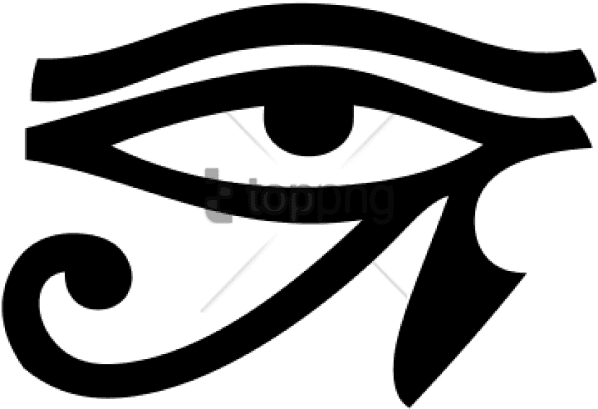 Transparent Eye Black Png - Eye Of Rah Tattoo Design, Png Download - Transparent PNG Free Download | PNGio