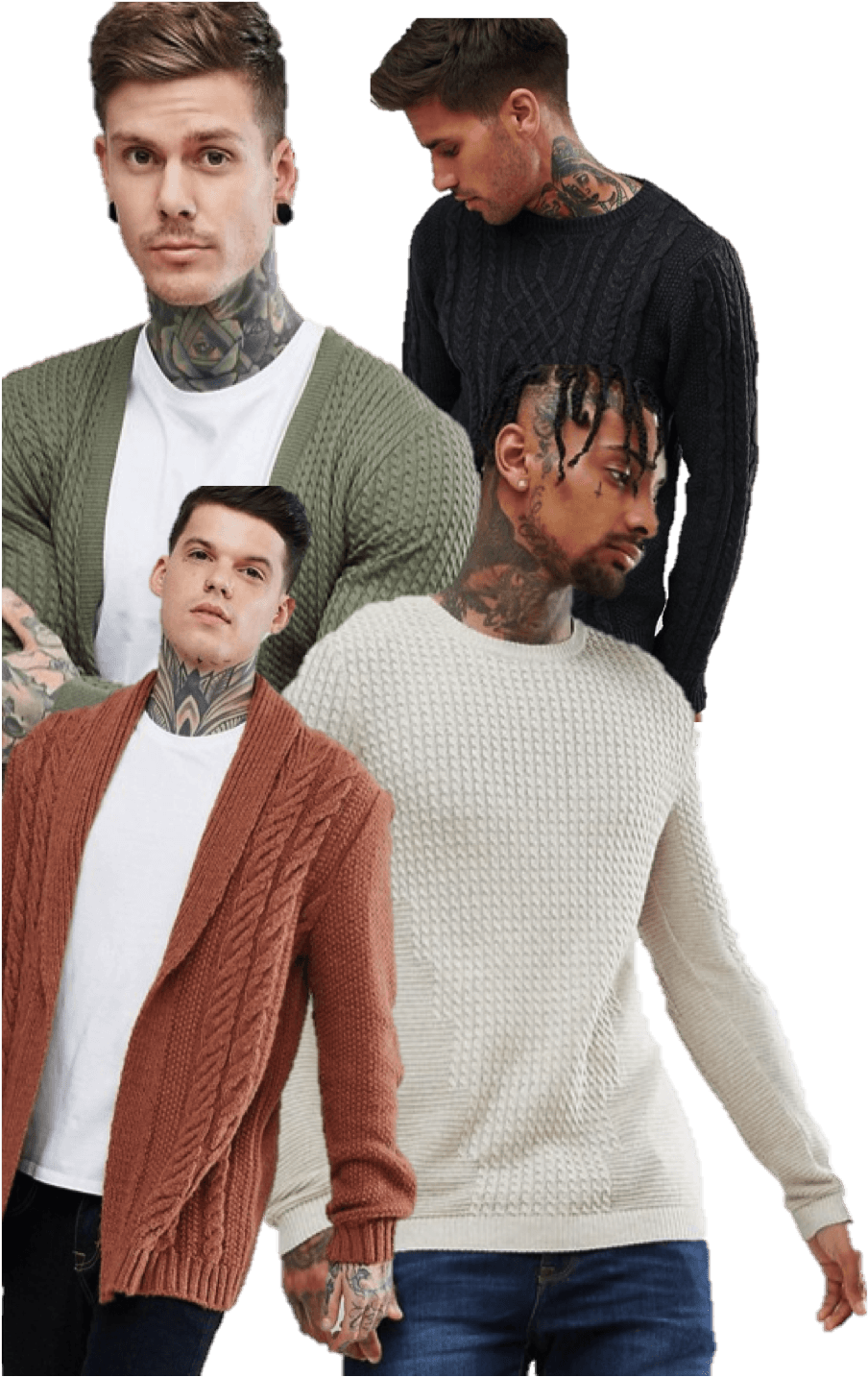 Asos Models Male Tattoos , Png Download - Asos Tattooed Male Model, Transparent - Transparent PNG Free Download | PNGio