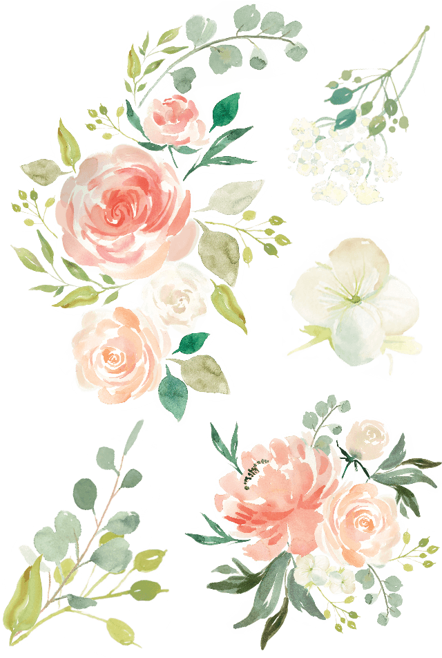 Watercolor Flowers Vector Tattoo - Pastel Watercolor Flower Png, Transparent - Transparent PNG Free Download | PNGio