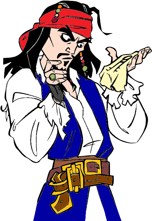 Captain Jack Sparrow By Tc81691 - Captain Jack Sparrow Comic, HD Png Download - Transparent PNG Free Download | PNGio