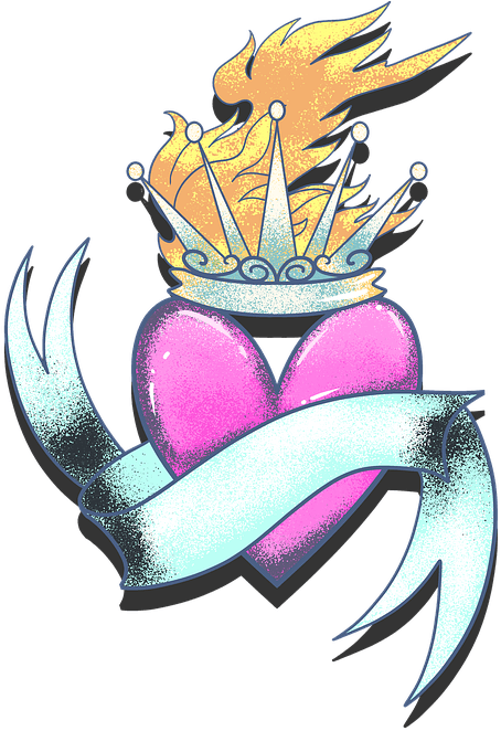 Heart, Tattoo, Design, Symbol, Shape, Sketch, Style - Sketsa Gambar Tato, HD Png Download - Transparent PNG Free Download | PNGio