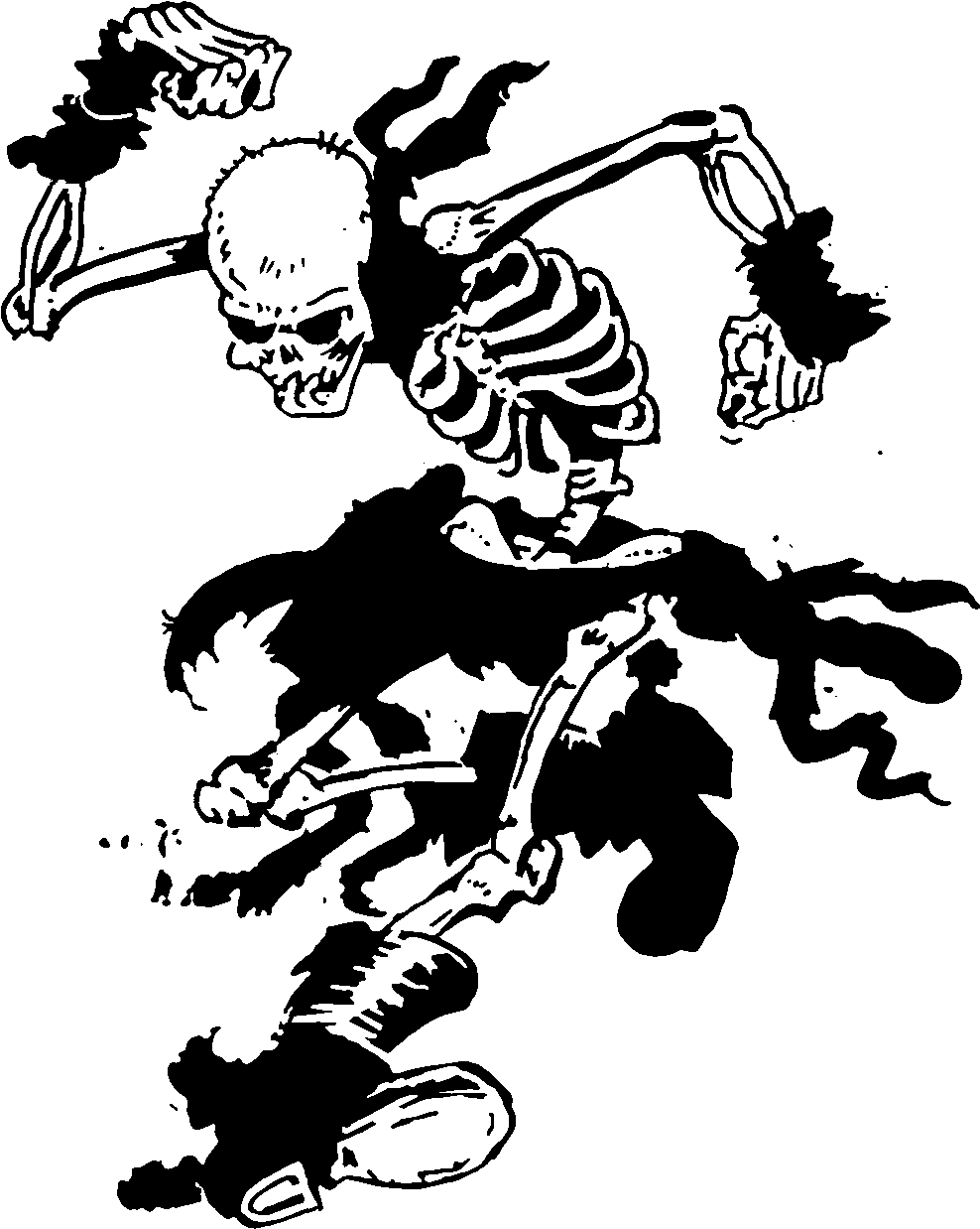 Skeleton Stencils, HD Png Download - Transparent PNG Free Download | PNGio